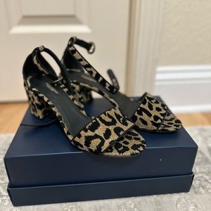 Dolce & Gabbana Leopard Print Sandals